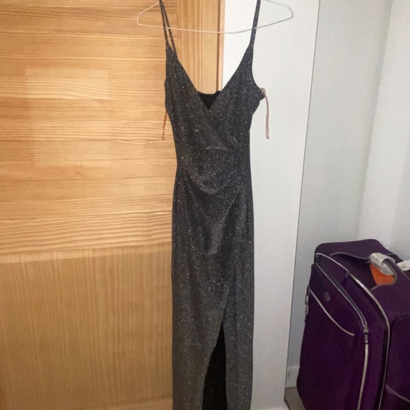 Sparkly Black Prom Dress - Picture 2 of 2